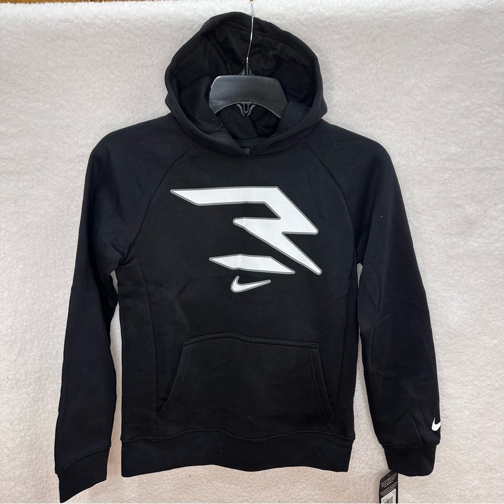 Boys Black Nike Sweatshirt Hoodie